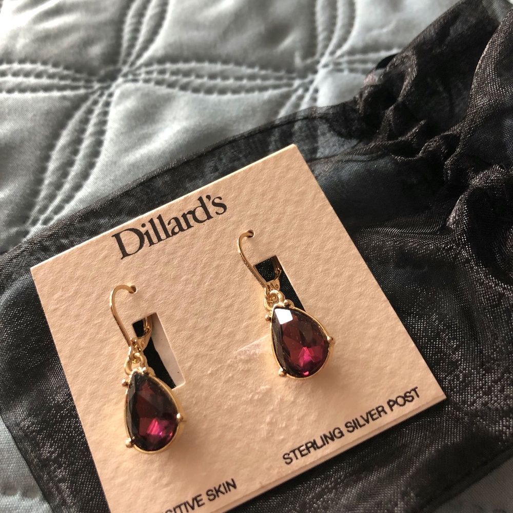 Amythest Earrings